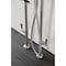 Aqua Vintage CCK8408DKL Freestanding Tub Faucet with Supply Line, Stop Valve, Brushed Nickel CCK8408DKL - alternate 6